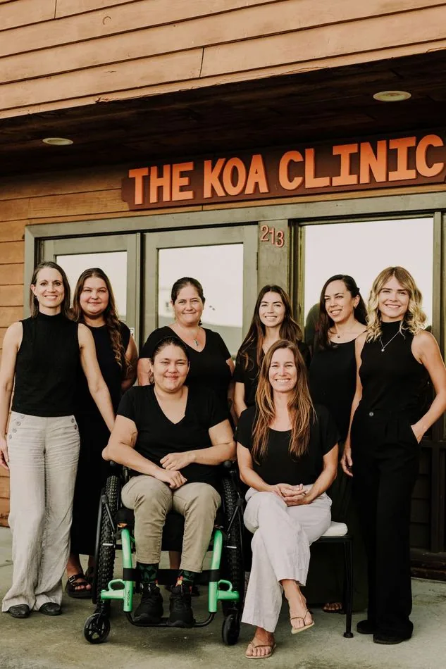 Inside The Koa Clinic in Kailua-Kona, Hawaii