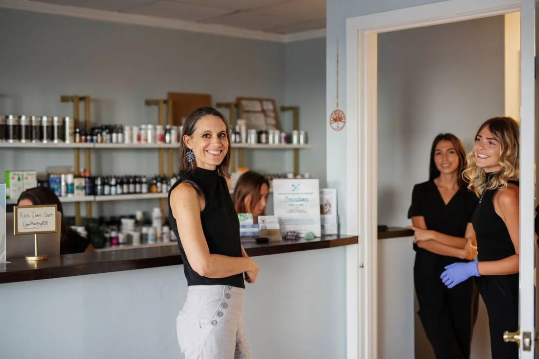 The Koa Clinic naturopathic treatment space